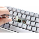Ducky One 3 Mini Aura 60% Wired Mechanical Gaming Keyboard - Brown Switch - Mist - لوحة مفاتيح