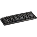 Ducky One 3 Mini Aura 60% Wired Mechanical Gaming Keyboard - Blue Switch - Myst Black - لوحة مفاتي