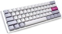 Ducky One 3 Mini Aura 60% Wired Mechanical Gaming Keyboard - Blue Switch - Mist - لوحة مفاتيح
