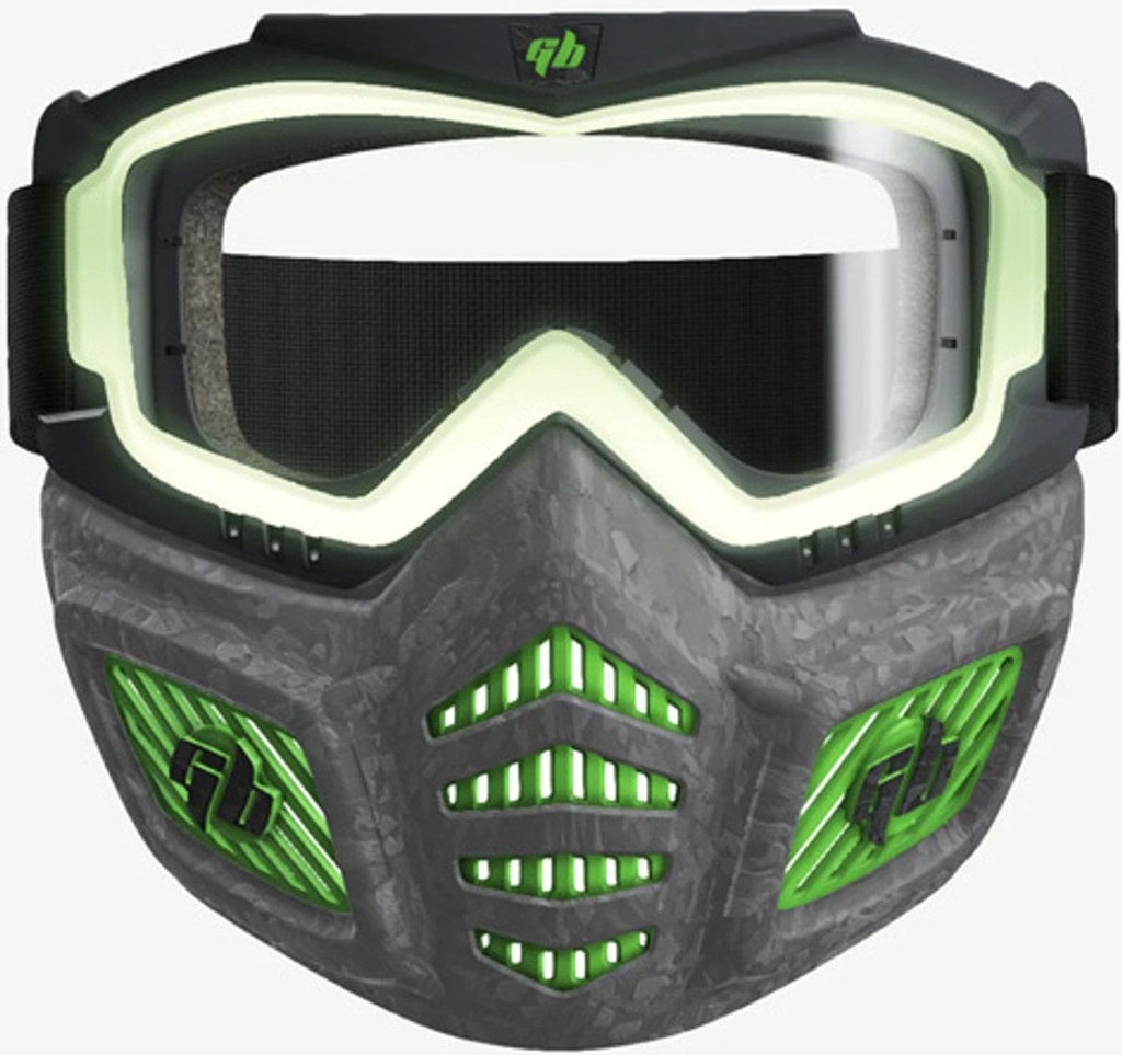 Elite Facemask Accessory With Glow Eye Ring