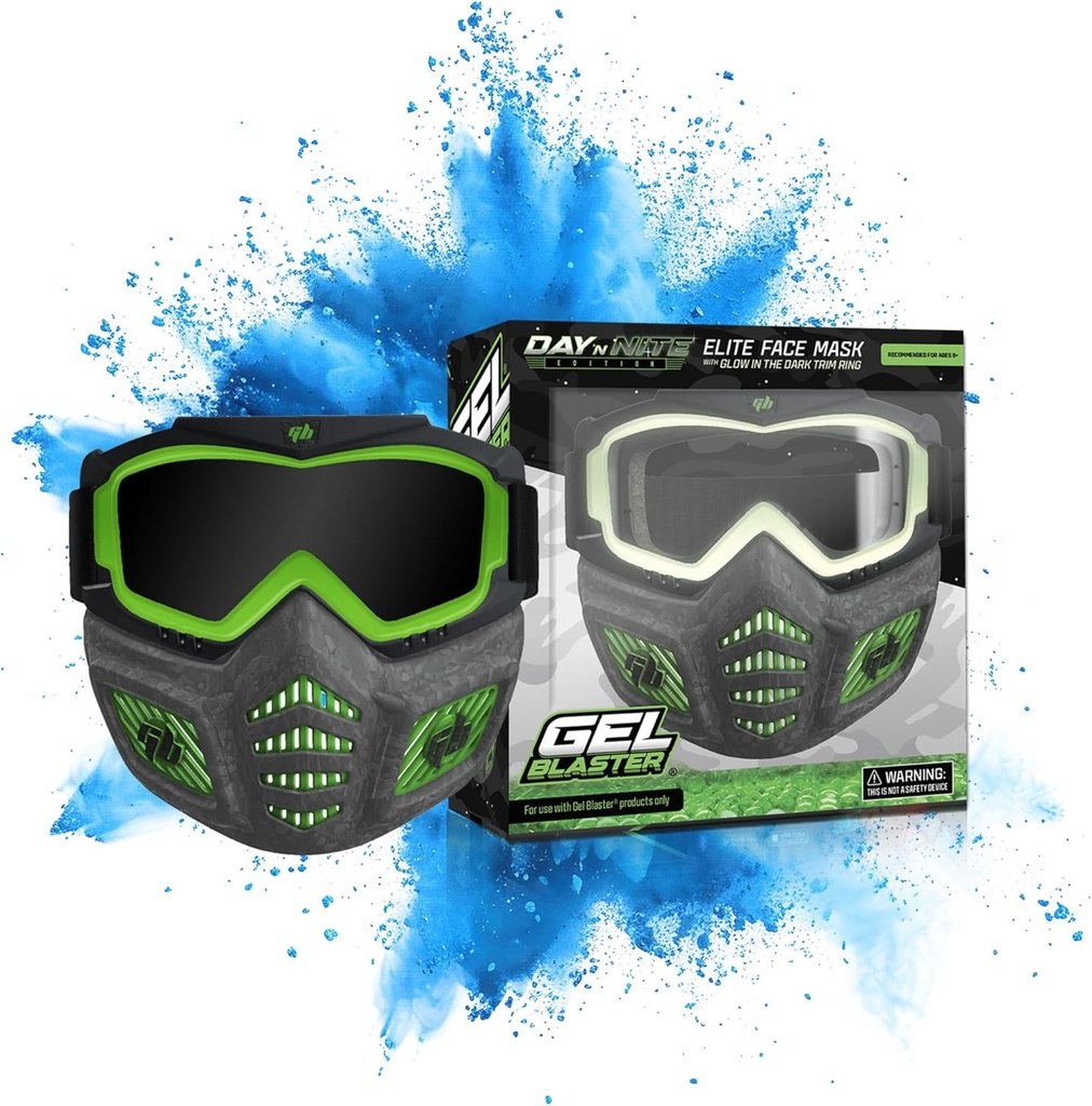 Elite Facemask Accessory With Glow Eye Ring