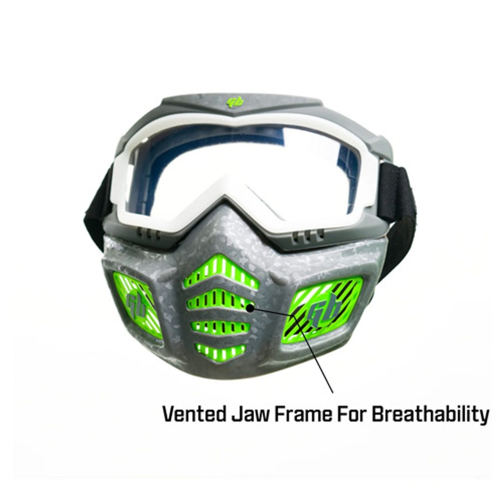 Elite Facemask Accessory With Glow Eye Ring