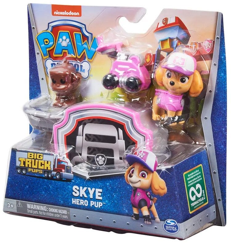 PAW PATROL BIG TRUCK HERO PUPS ASST.