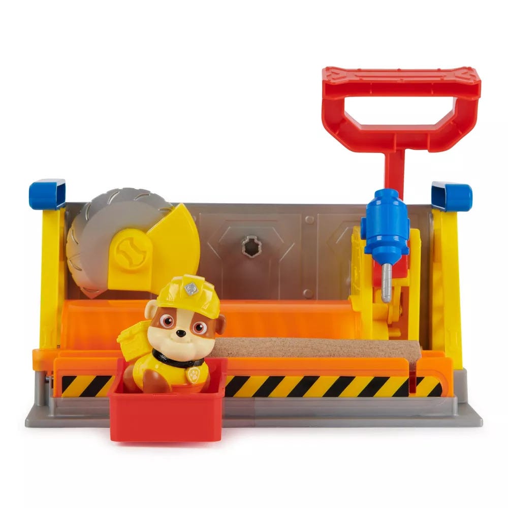 RUBBLE & CREW WORK SHOP PLAYSET