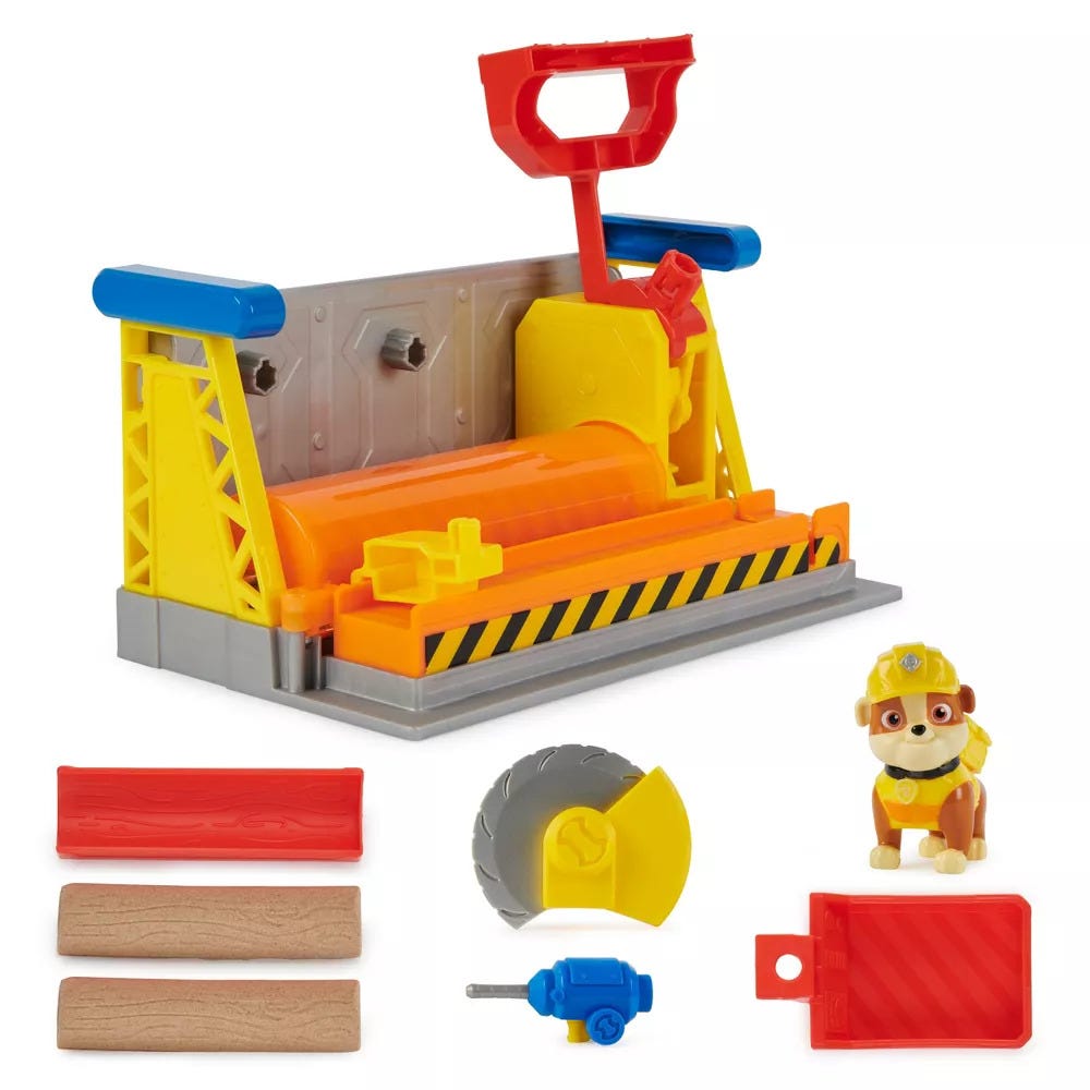 RUBBLE & CREW WORK SHOP PLAYSET