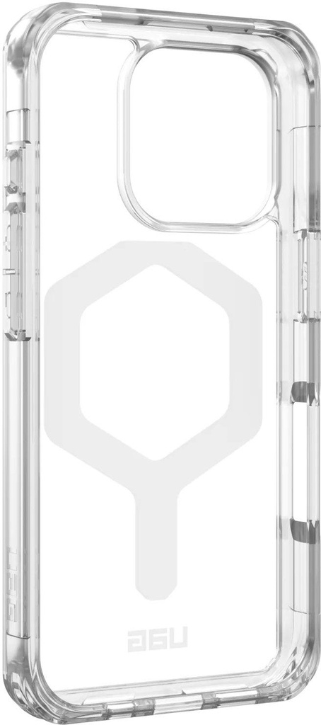 UAG Plyo Magsafe for iPhone 16 pro Ice/White,Armor Shell and Impact-Resistant Soft Core,8 Ft/5.4 M