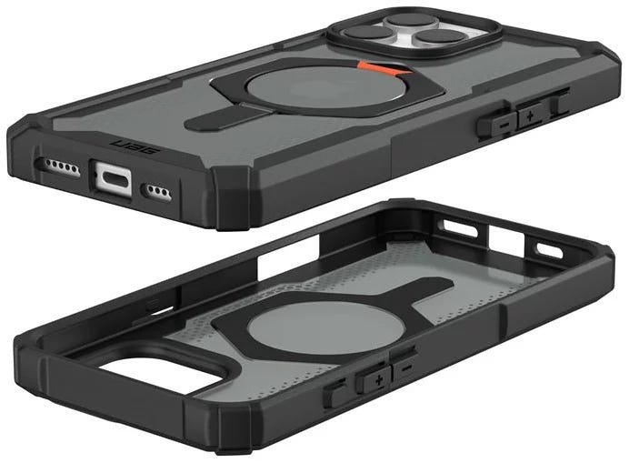 UAG Plasma XTE MagSafe iPhone 16 pro max Black/Orange,Integrated Kickstand,Multiple Customizable Vi