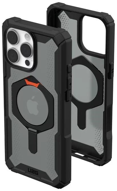 UAG Plasma XTE MagSafe iPhone 16 pro max Black/Orange,Integrated Kickstand,Multiple Customizable Vi