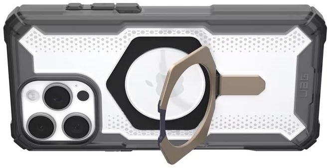 UAG Plasma XTE MagSafe iPhone 16 pro max Ash/Titanium,Integrated Kickstand,Multiple Customizable Vi