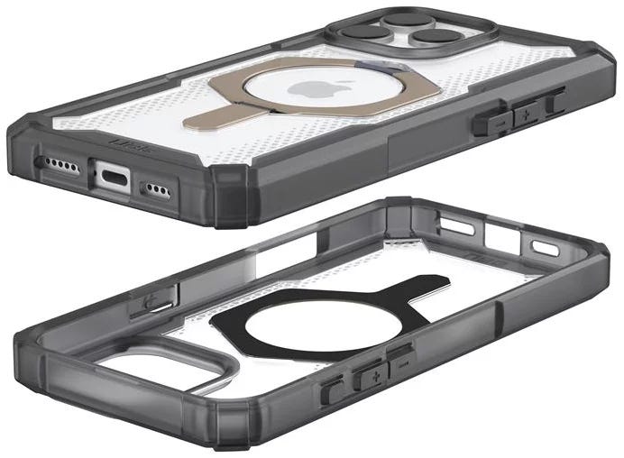 UAG Plasma XTE MagSafe iPhone 16 pro max Ash/Titanium,Integrated Kickstand,Multiple Customizable Vi
