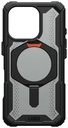 UAG Plasma XTE MagSafe for iPhone 16 pro Black/Orange, Integrated Kickstand,Multiple Customizable V