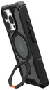 UAG Plasma XTE MagSafe for iPhone 16 pro Black/Orange, Integrated Kickstand,Multiple Customizable V
