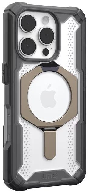 UAG Plasma XTE MagSafe for iPhone 16 pro Ash/Titanium, Integrated Kickstand,Multiple Customizable V