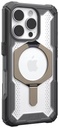 UAG Plasma XTE MagSafe for iPhone 16 pro Ash/Titanium, Integrated Kickstand,Multiple Customizable V