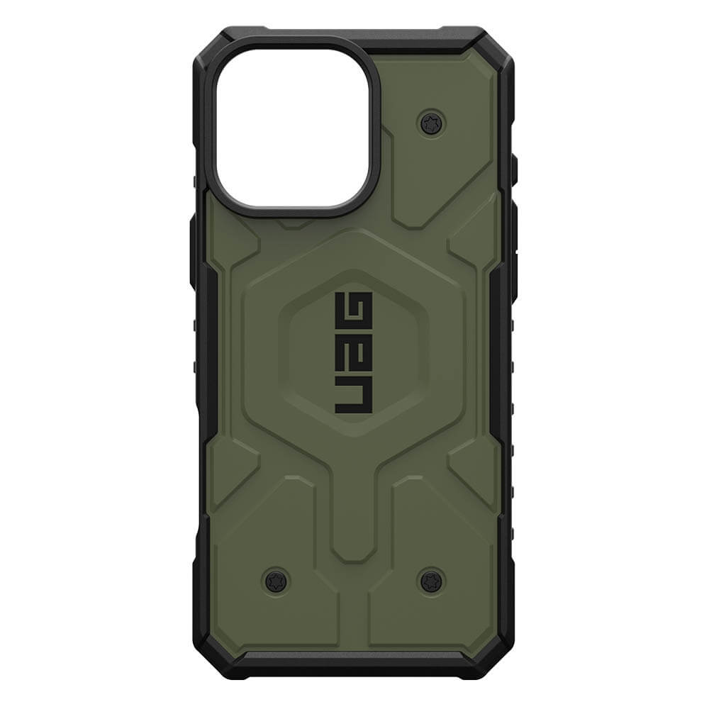 UAG Pathfinder Magsafe iPhone 16 pro max Olive Drab,8 Ft/5.4 Meters Drop Protection,Elevated, Co-Mo