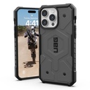 UAG Pathfinder Magsafe iPhone 16 pro max Silver,8 Ft/5.4 Meters Drop Protection,Elevated, Co-Molded