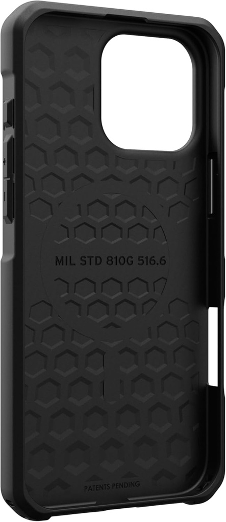 UAG Metropolis LT Magsafe for iPhone 16 pro max Kevlar Black,8 Ft/5.4 Meters Drop Protection,Sculp