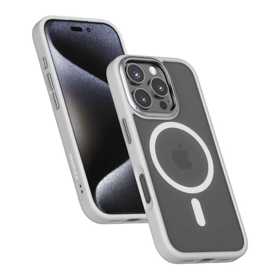 MOMAX PLAY MAGNETIC CASE FOR IPHONE 16 PRO 6.3" GREY