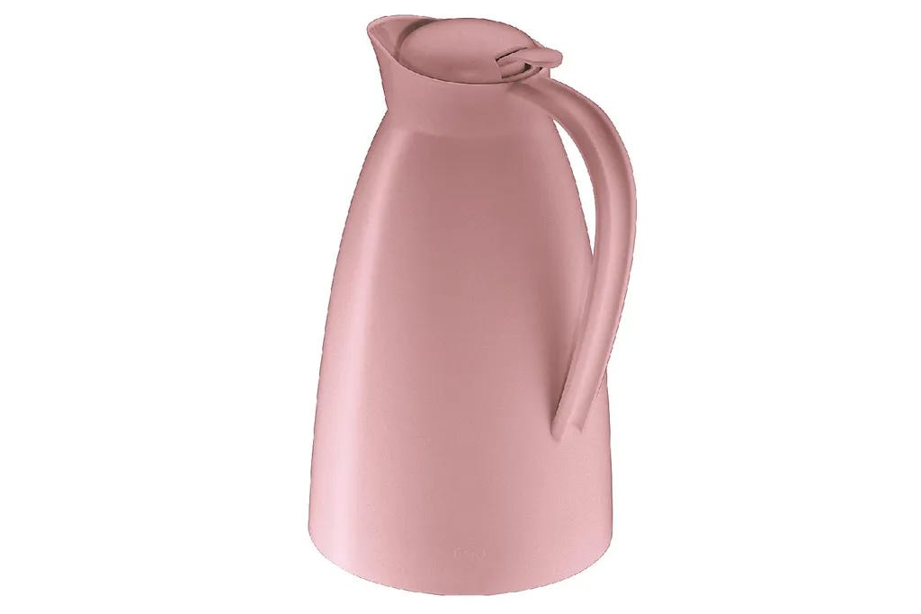 INS. CARAFE ECO ROMANTIC ROSE MAT