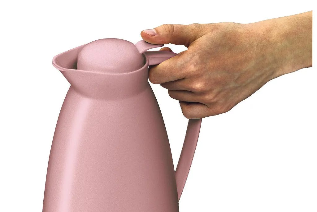 INS. CARAFE ECO ROMANTIC ROSE MAT