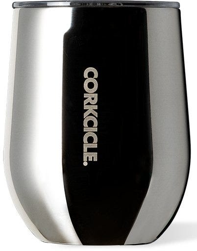 Stemless Cup 350ml Tungsten