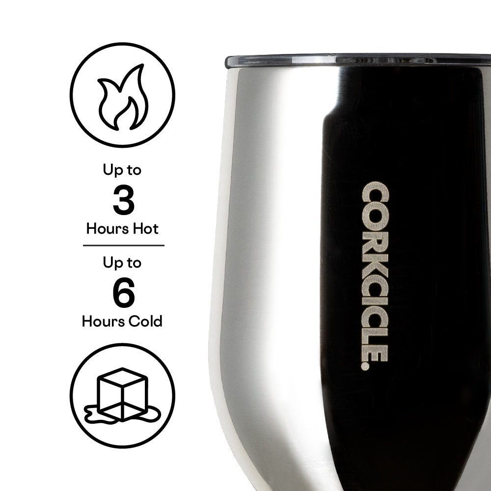 Stemless Cup 350ml Tungsten