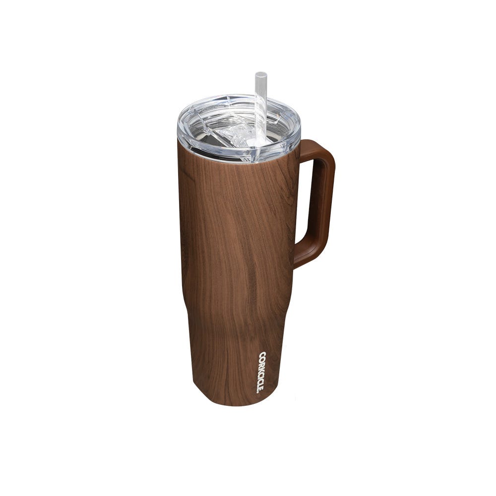 Cruiser Straw Cup 1.2L Walnut Wood