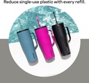 Cold Cup XL w/ Straw 887ml Tungsten