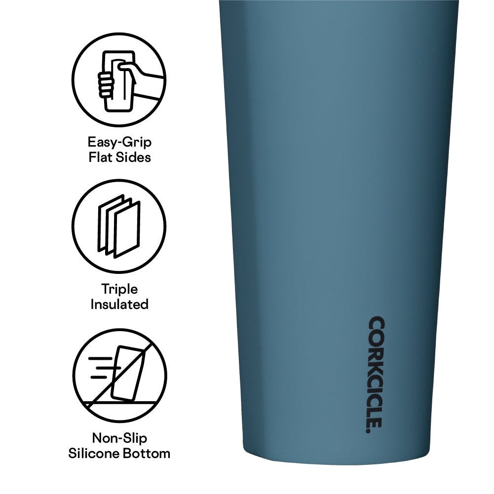 Cold Cup w/ Straw 710ml Storm