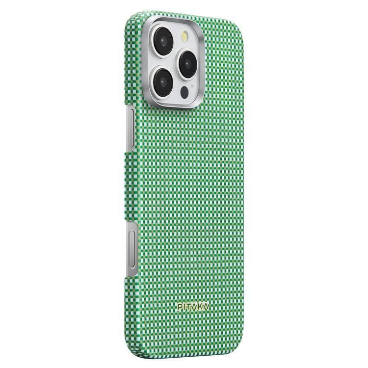 Pitaka MagEZ case 6 for iPhone16 Pro Max "(Forest),Airy Light, Caseless Thin