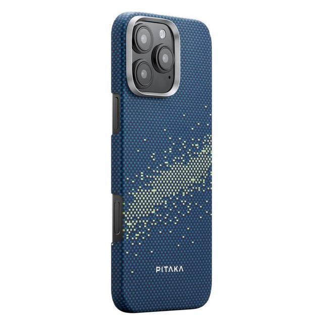 Pitaka MagEZ case 6 for iPhone16 Pro "(Milky way galaxy),Airy Light, Caseless Thin