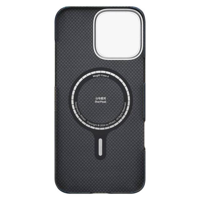 Pitaka MagEZ case 6 for iPhone16 Pro "(Milky way galaxy),Airy Light, Caseless Thin
