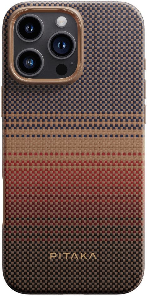 Pitaka MagEZ Case Pro 4 full protection case for iPhone16 Pro "(Sunset )
