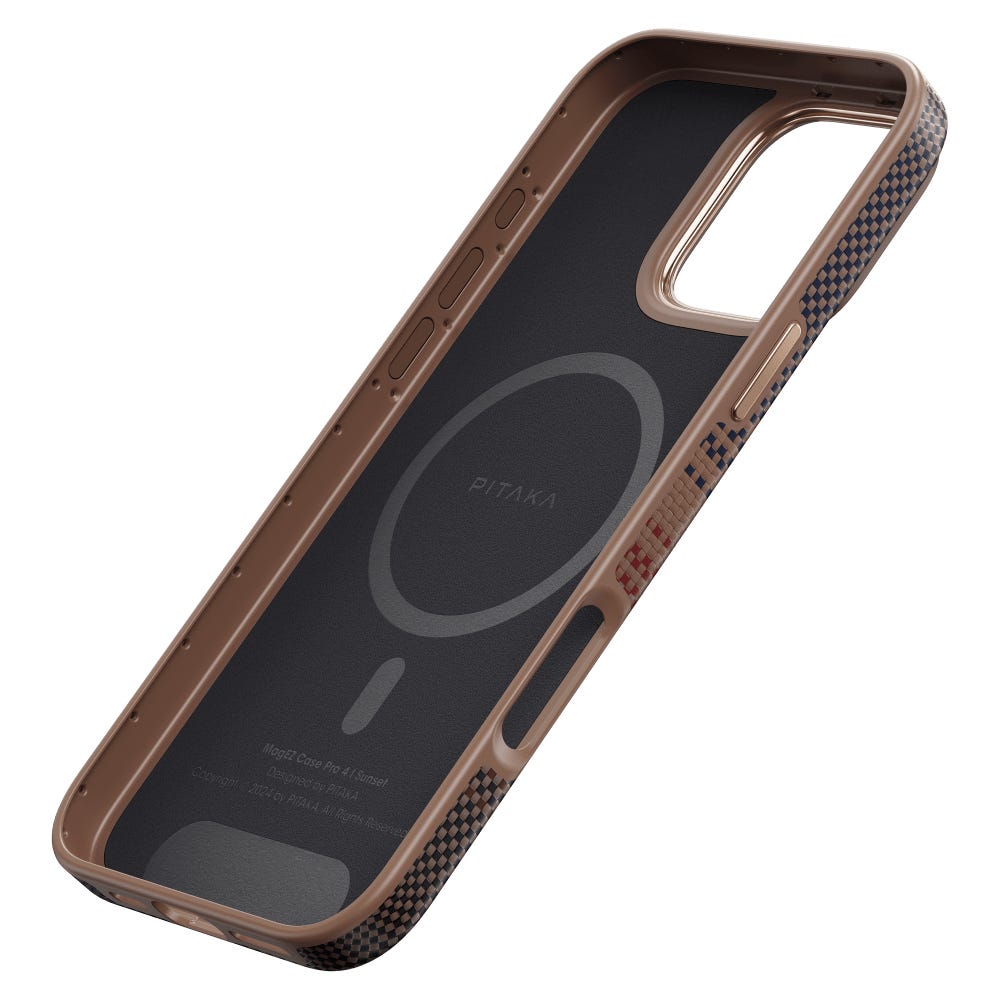 Pitaka MagEZ Case Pro 4 full protection case for iPhone16 Pro "(Sunset )