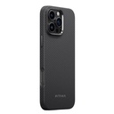 Pitaka MagEZ Case Pro 4 full protection case for iPhone 16 Pro "(Black/Grey Twill)600D
