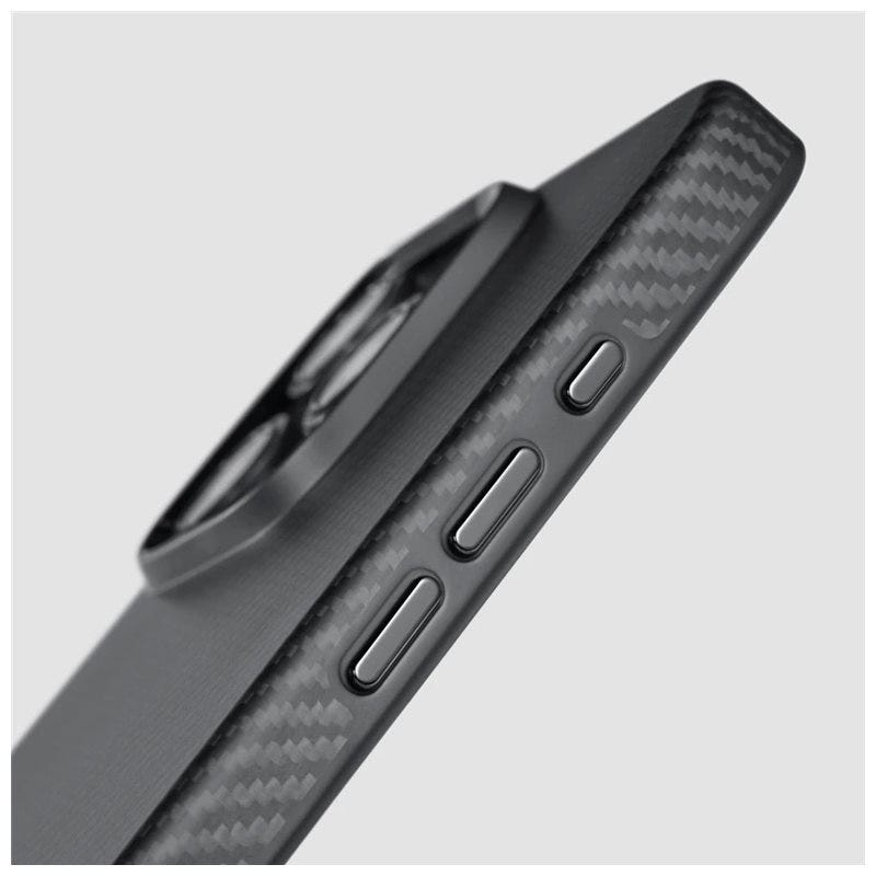 Pitaka MagEZ Case Pro 4 full protection case for iPhone 16 Pro "(Black/Grey Twill)600D