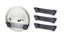 CupboardStore Set of 4 In-cupboard Pan L