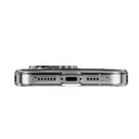 MAGEASY 2-in-1 MagStand 360 MagSafe with Rotating Ring Holder Protective Case for 2024 iPhone 16 Pro Max,16 feet drop protection Transparent