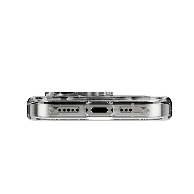 MAGEASY 2-in-1 MagStand 360 MagSafe with Rotating Ring Holder Protective Case for 2024 iPhone 16 Pro,16 feet drop protection Transparent