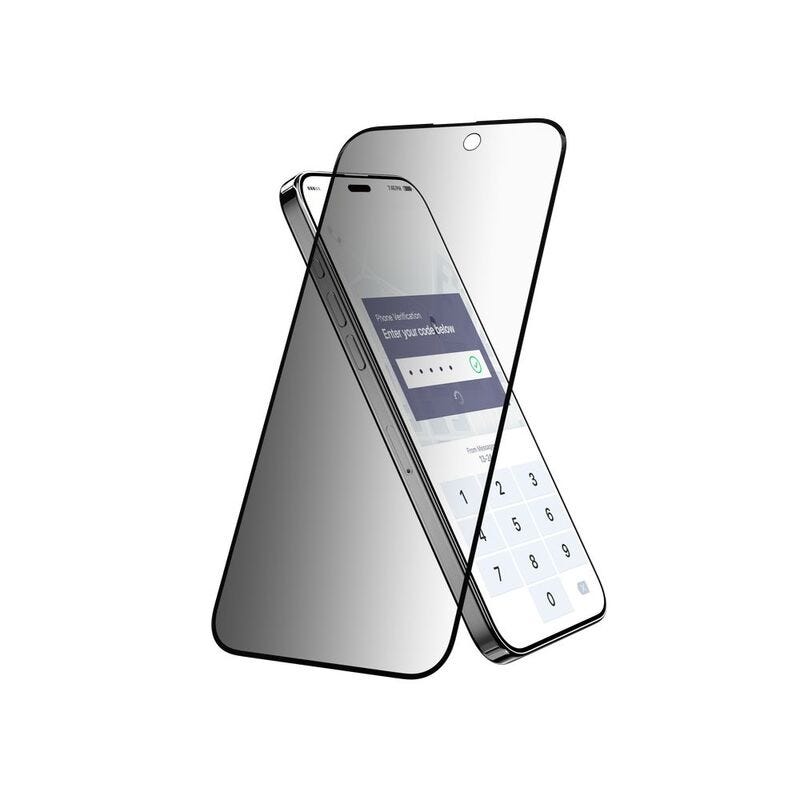 SwitchEasyGlass Privacy Tempered Glass Screen Protector for 2024 iPhone 16 pro max