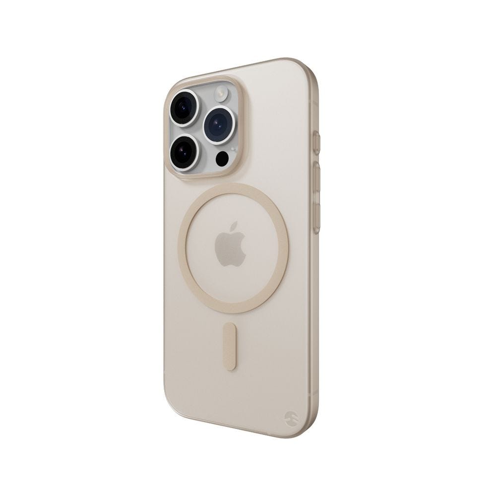 SwitchEasy0.35 MagSafe Ultra Slim Case for 2024 iPhone 16 pro Rosé Desert