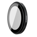 MAGEASY Lenz Sapphire Lens Protector for 2024 iPhone 16 6.1/6.7, high transparency Black