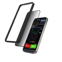 MAGEASY Vetro Privacy Tempered Glass Screen Protector for 2024 iPhone 16 pro max