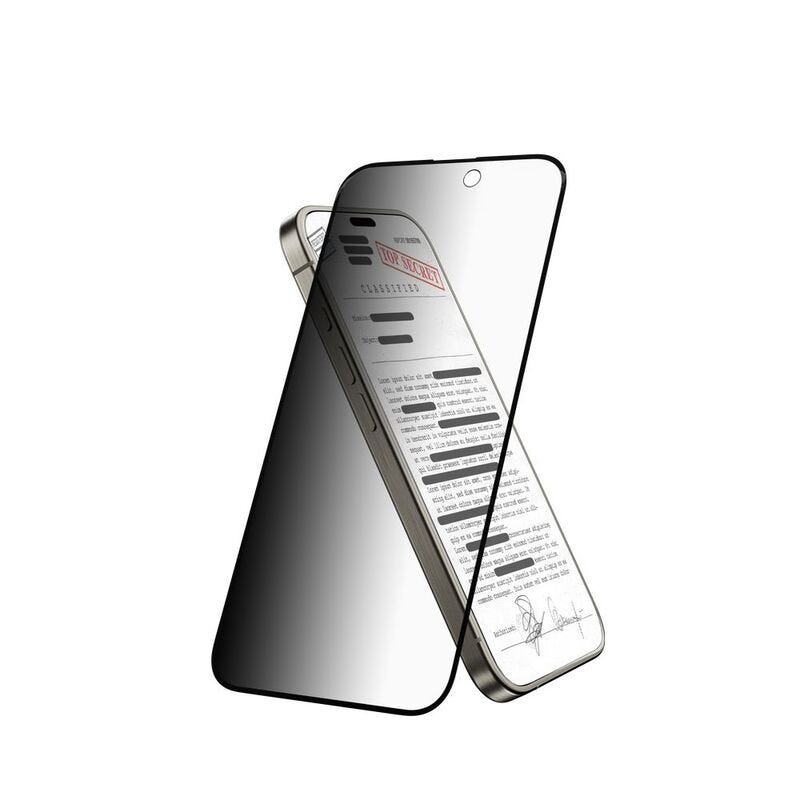 MAGEASY Vetro Privacy Tempered Glass Screen Protector for 2024 iPhone 16 6.7