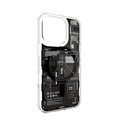 MAGEASY X Ray MagSafe 3D Patterned Shockproof Case for 2024 iPhone 16 pro Ash