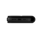 MAGEASY 2-in-1 Card Folio MagSafe Leather Flip Phone Case with Stand for 2024 iPhone 16 pro Black