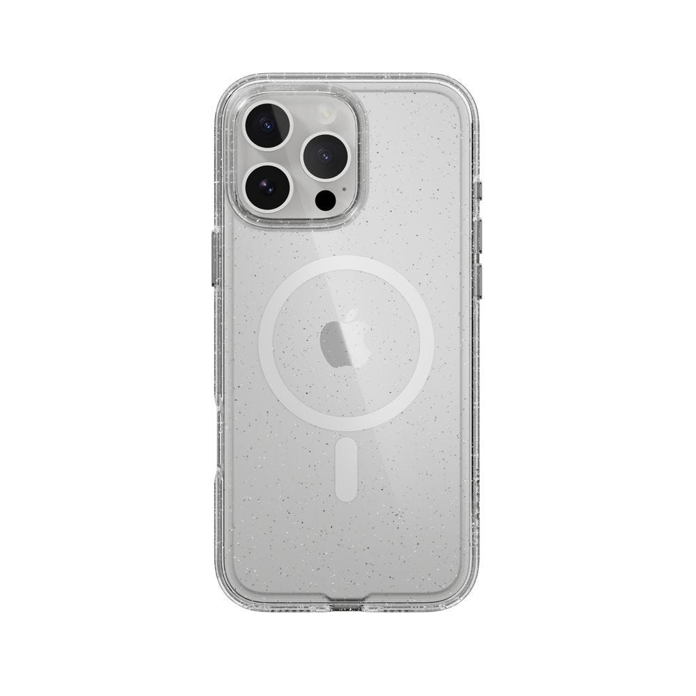 MAGEASY Bright MagSafe Never Yellowing Shockproof Clear Case for 2024 iPhone 16 pro max, 16 feet drop protection Luminous Clear