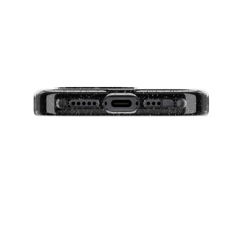 MAGEASY Bright MagSafe Never Yellowing Shockproof Clear Case for 2024 iPhone 16 pro, 16 feet drop protection Luminous Ash