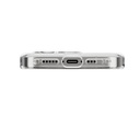 MAGEASY Bright MagSafe Never Yellowing Shockproof Clear Case for 2024 iPhone 16 pro, 16 feet drop protection Transparent