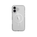 MAGEASY Bright MagSafe Never Yellowing Shockproof Clear Case for 2024 iPhone 16 6.1, 16 feet drop protection Transparent